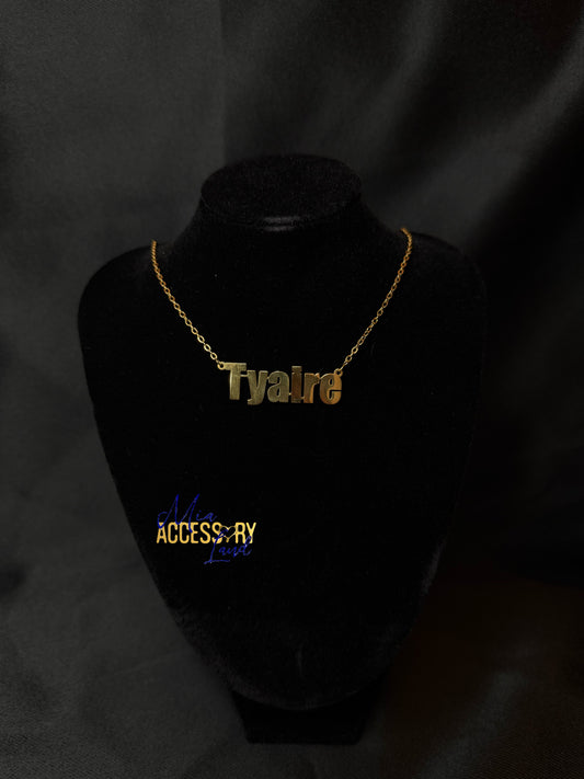 Name Plate Necklace